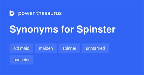 another word for spinster|SPINSTER in Thesaurus: 100+ Synonyms & Antonyms for .